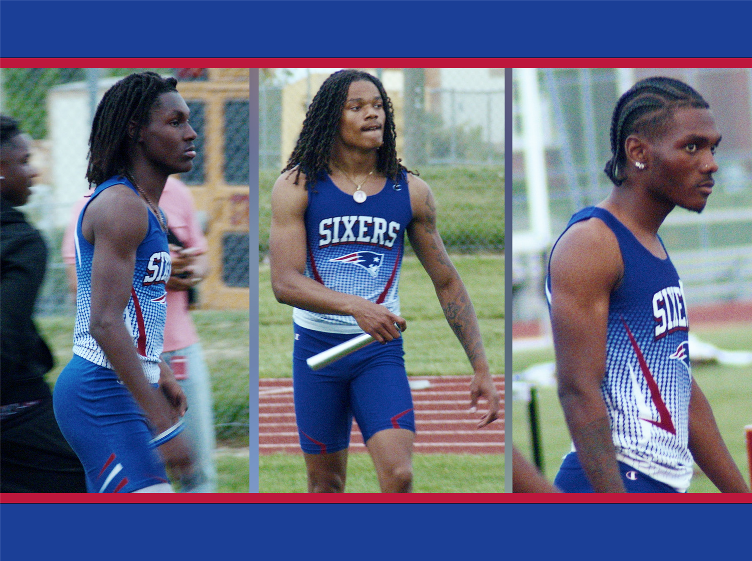 male track athletes